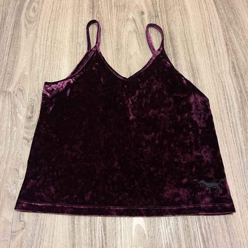 PINK Velvet Top